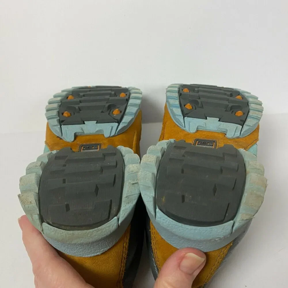 CAT Caterpillar Sneakers Womens 10 Gray Blue Athletic Shoe‎ Workwear Style 71871